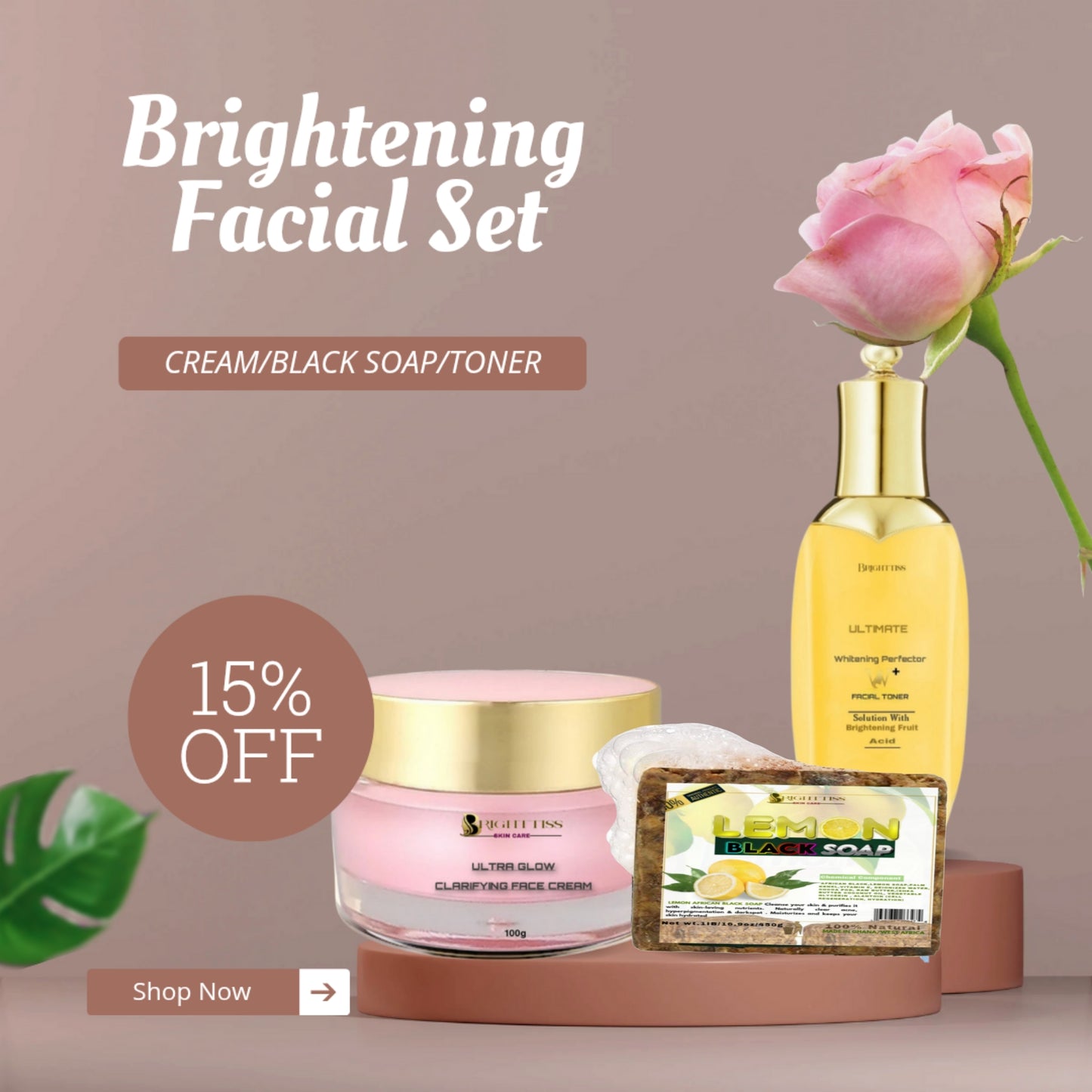 FACIAL WHITENING SET