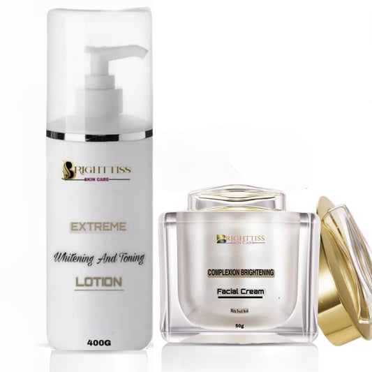 TONING LOTION & FACE CREAM